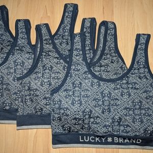 Lucky Brand XL Lounge Bras